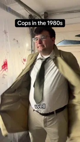 Cops in the 1980s pt2  #fyp #sketch #lol #funny #skit 