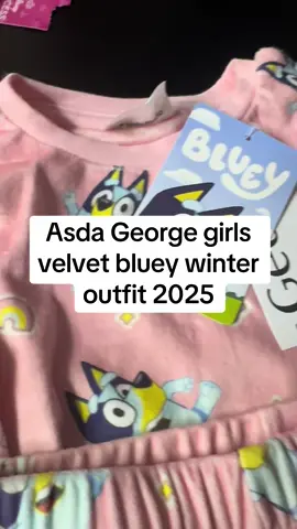 Asda#george#bluey outfit#vedioviral #velvet outfit #fyp 
