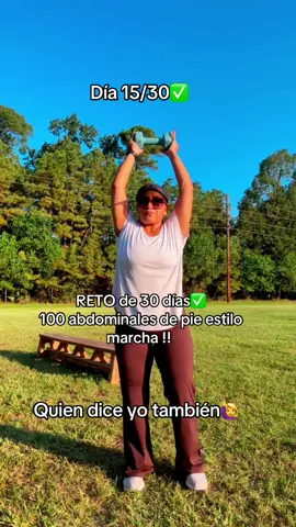Todas podemos 👏👑 #fypシ #retode30dias #abdominalesencasa #ejercicioencasa 