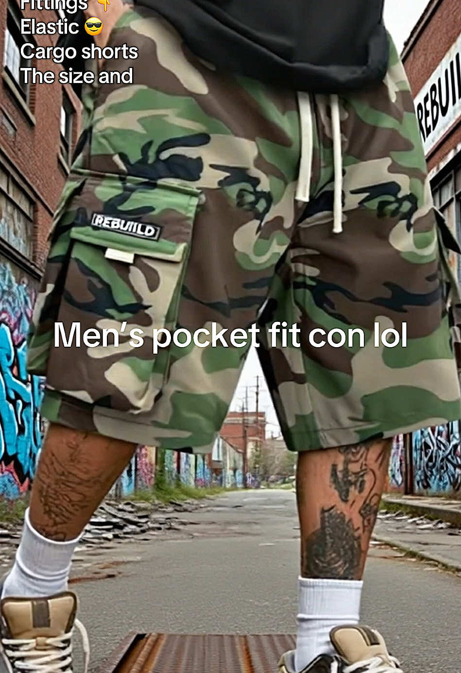 #mensfashion #tiktokmademebuyit #shorts #menshorts #camoshorts #tiktokshopfinds #cargoshorts #cargopants 