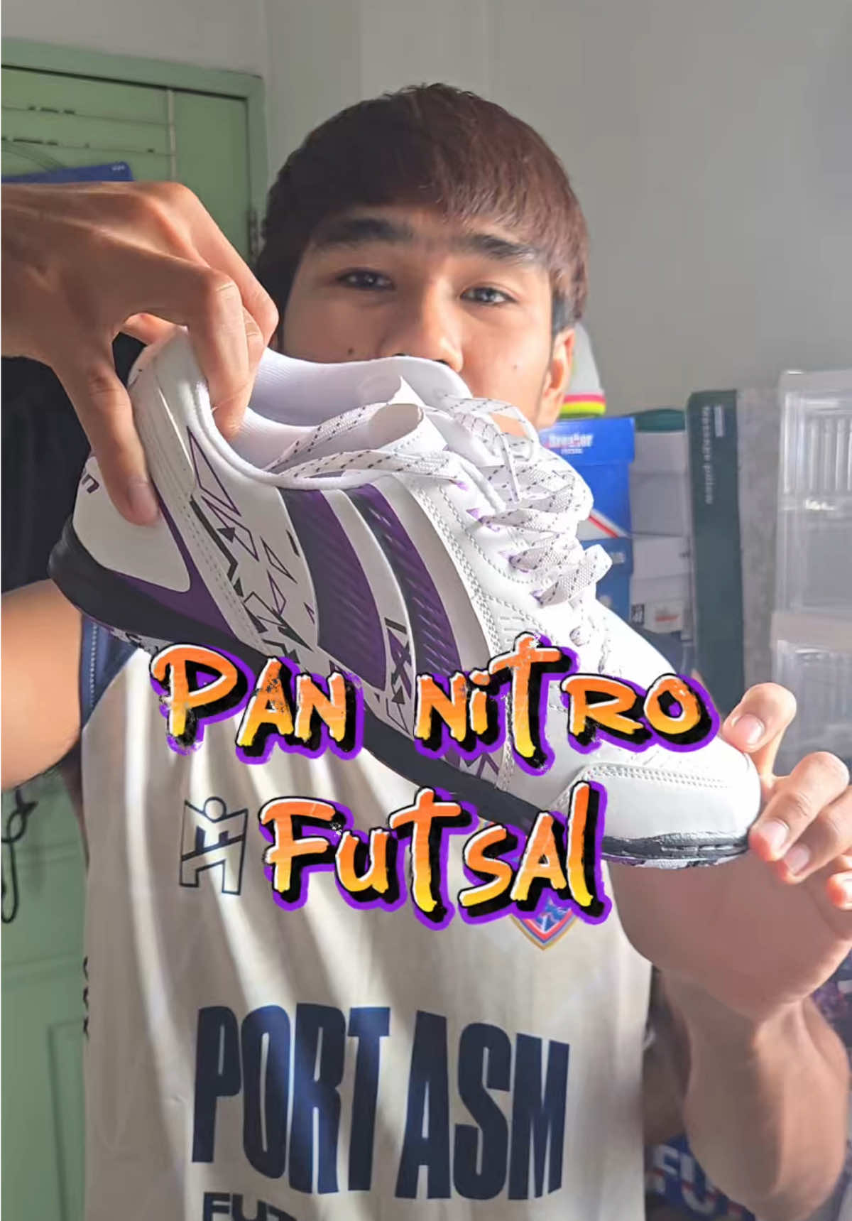 Pannitroอึดถึกทนต้องจัด🤩👟👇🏻#รีวิวรองเท้าฟุตซอล #รองเท้าฟุตซอลpan #pannitro #panfutsalthailand #บุญhave 