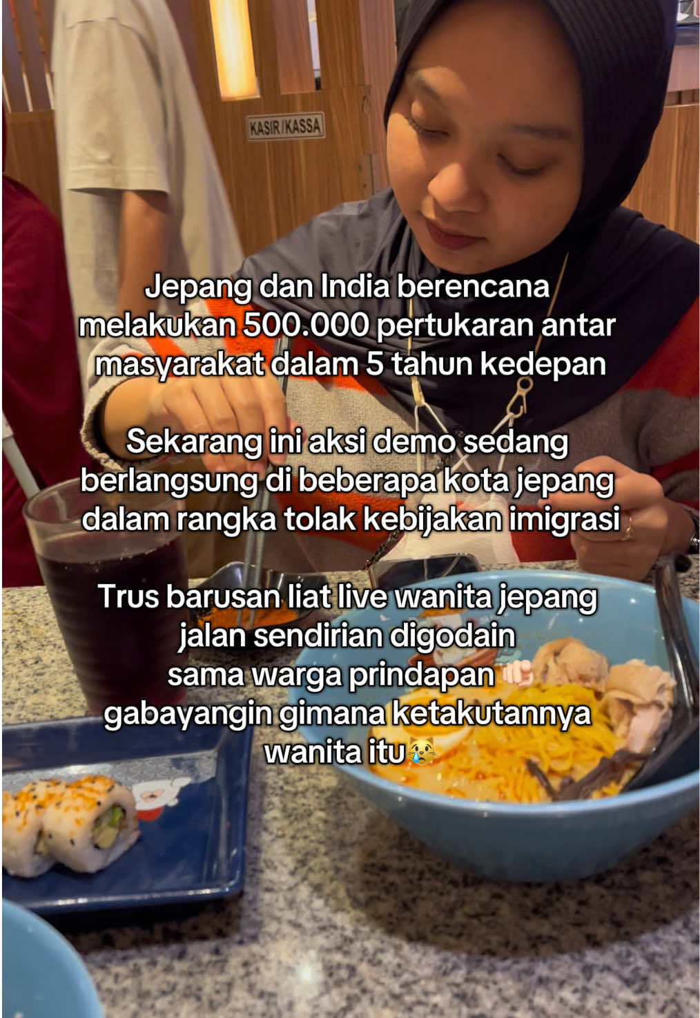 Apakah streetfood jepang akan dikuasai oleh prindapan? #jepang #india #imigrasi #kejepang 