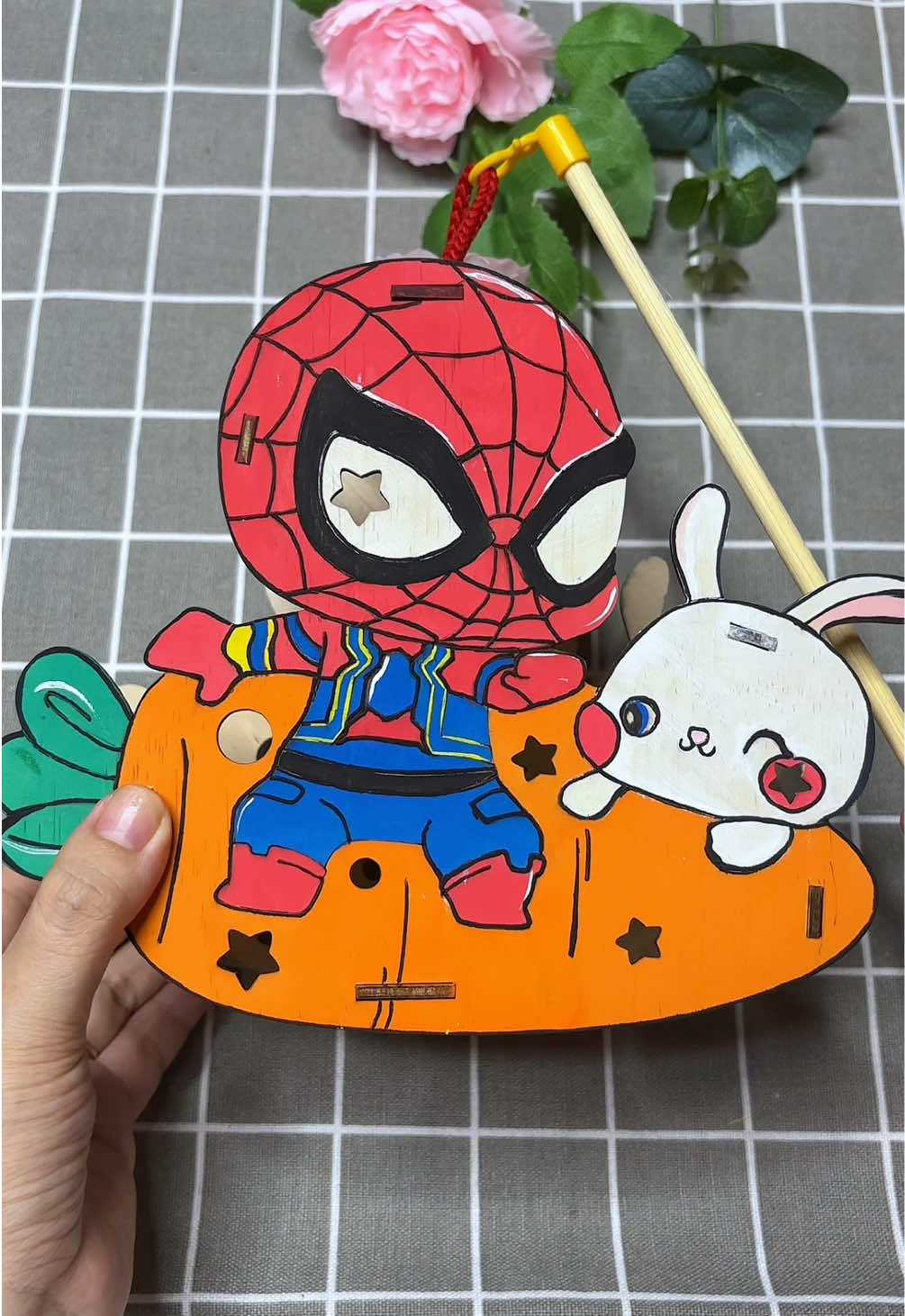 Trả lời @Shop Nhà Đẹp Vừa Đủ Lồng đèn gỗ tự tô cho bé chưa tới 40k miễn ship #denlong #denlongtrungthu #dentrungthu #xuhuong #viral