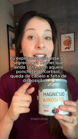 E você vai esperar até quando ?? #magnesio #magnesioinositol #cortisolelevado #cortisol #saude 