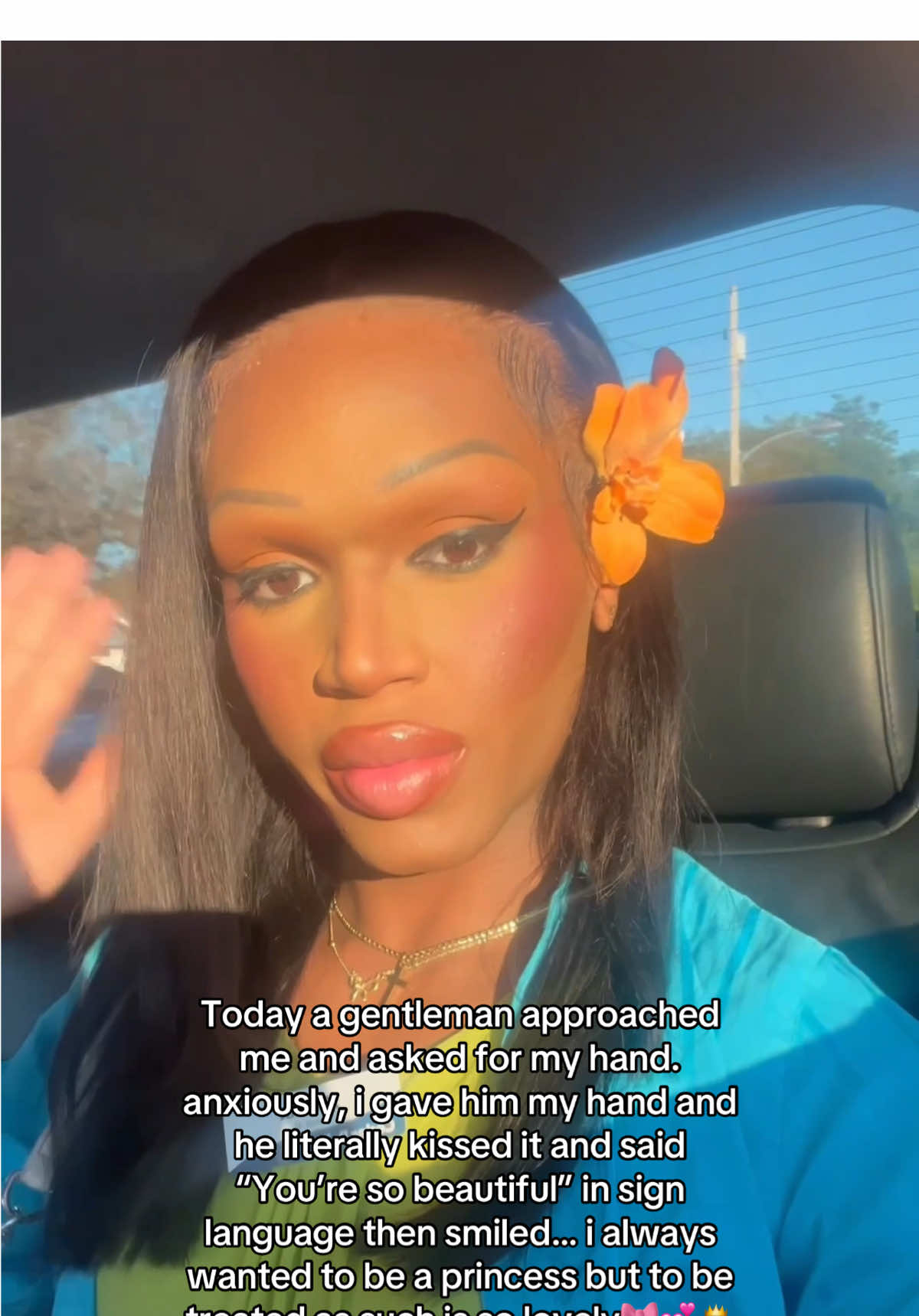 i truly was so stunned and appreciative like may all of my trans girlies experience moments like this💕💁🏽‍♀️. Be the princess you were born to be darling and embrace your self humbly in you heart🎀!  i thanked him and then told me that i had such a beautiful spirit. He wished me a well rest of my day and went on about his …  can the world spread more love and positivity to their neighbors ?!?🩷 John13:34 A new commandment I give you: Love one another. As I have loved you, so you also must love one another. By this everyone will know that you are My disciples, if you love one another.” John 13:34  #sairalennox #transwomen #fyp 