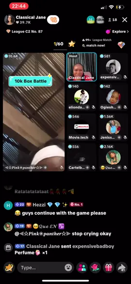 10k Box Battle Target Won by @⫷☆𝑷𝒊𝒏𝒌❀𝒑𝒂𝒏𝒕𝒉𝒆𝒓☆⫸ .Thanks for joining my live stream .#trend #fyp #livestreaming #viralllllll 