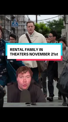 Rental Family starring Brendan Fraser is in theaters November 21st #searchlightpartner #rentalfamily 