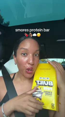 We love everything s’mores around here 🤤😋 #builtpuffbars #builtbar #proteinbars #tiktokshopcreatorpicks #proteinsnack 