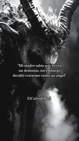 Mi madre... #dark #lucifer #elcultodebaal #frases #psicologia 