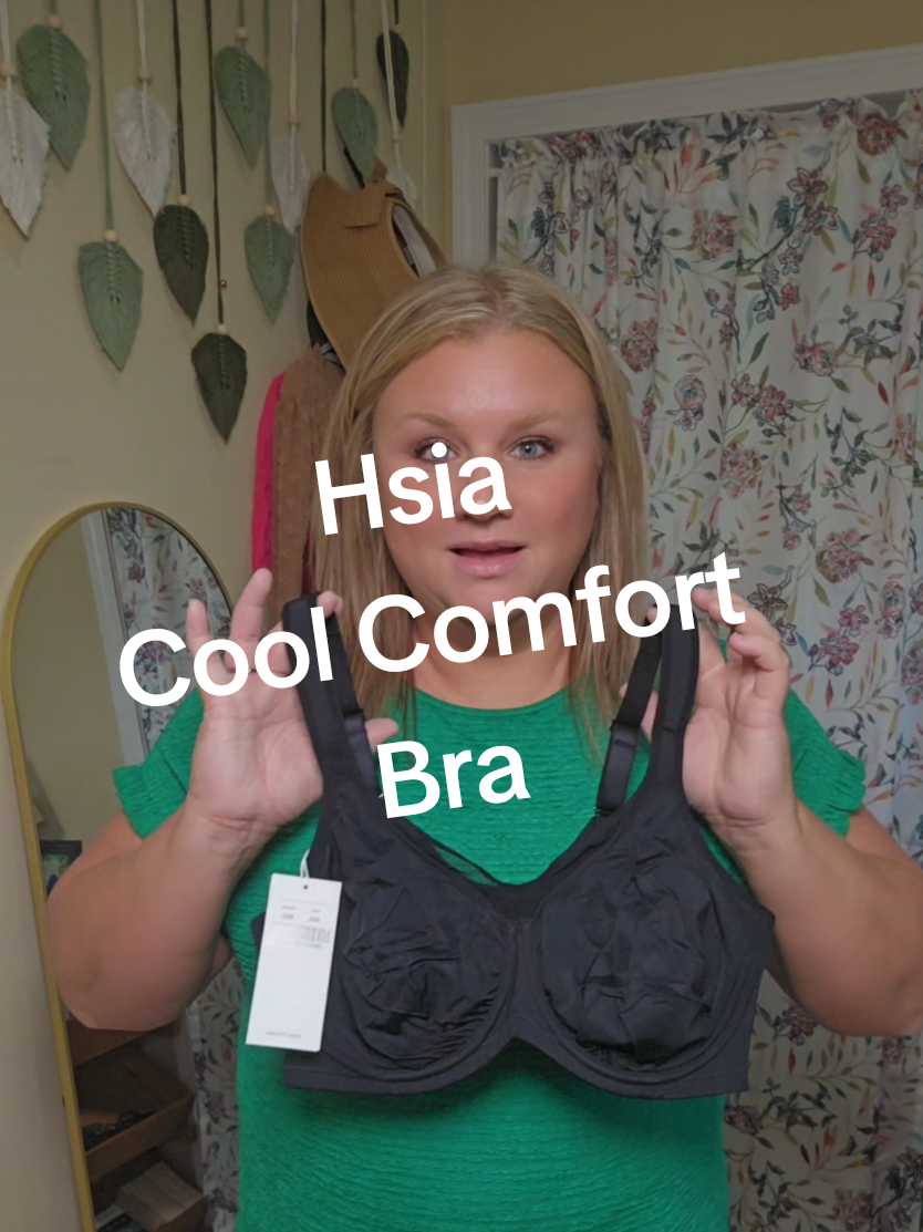 My favorite non lace HSIA Bra!! #hsiacoolcomfort #plussize #bra 