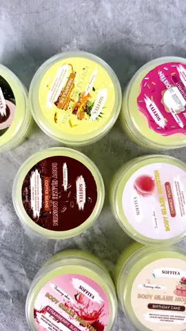 8Pcs Body Butter Set, Easy to carry, For All Skin Type, Moisturizing & Nourishing 💗✨#skincare #bodybutter #bodyglaze #scentedbodybutter  