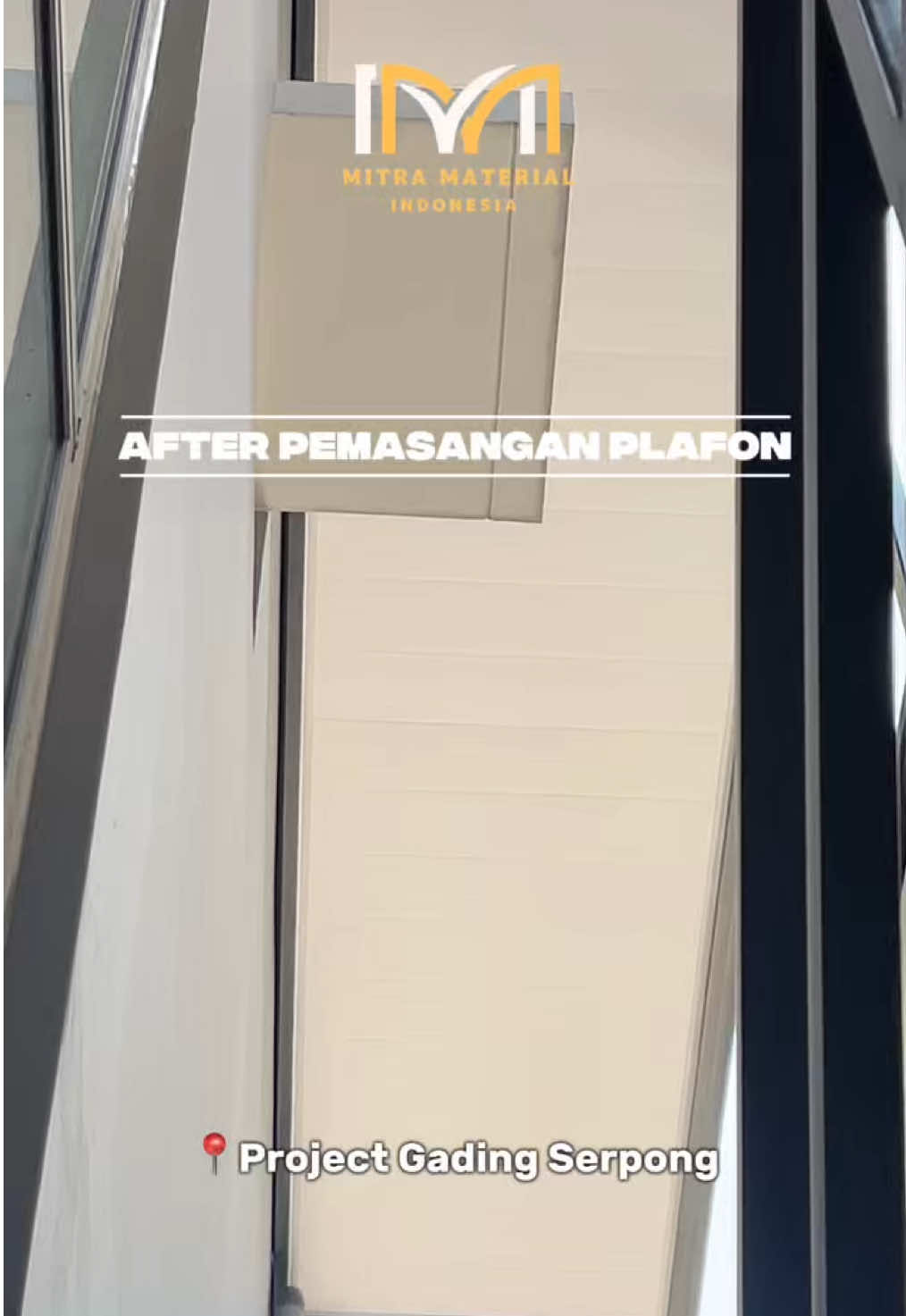 Upgrade plafon ruangan kalian agar lebih estetik dengan menggunakan plafon dari Mitra Material Indonesia!✨ Untuk informasi lebih lanjut, yuk dm kami atau bisa klik link di bio ya! #Homelnspo #Interior #design #plafonpvc #fyp 