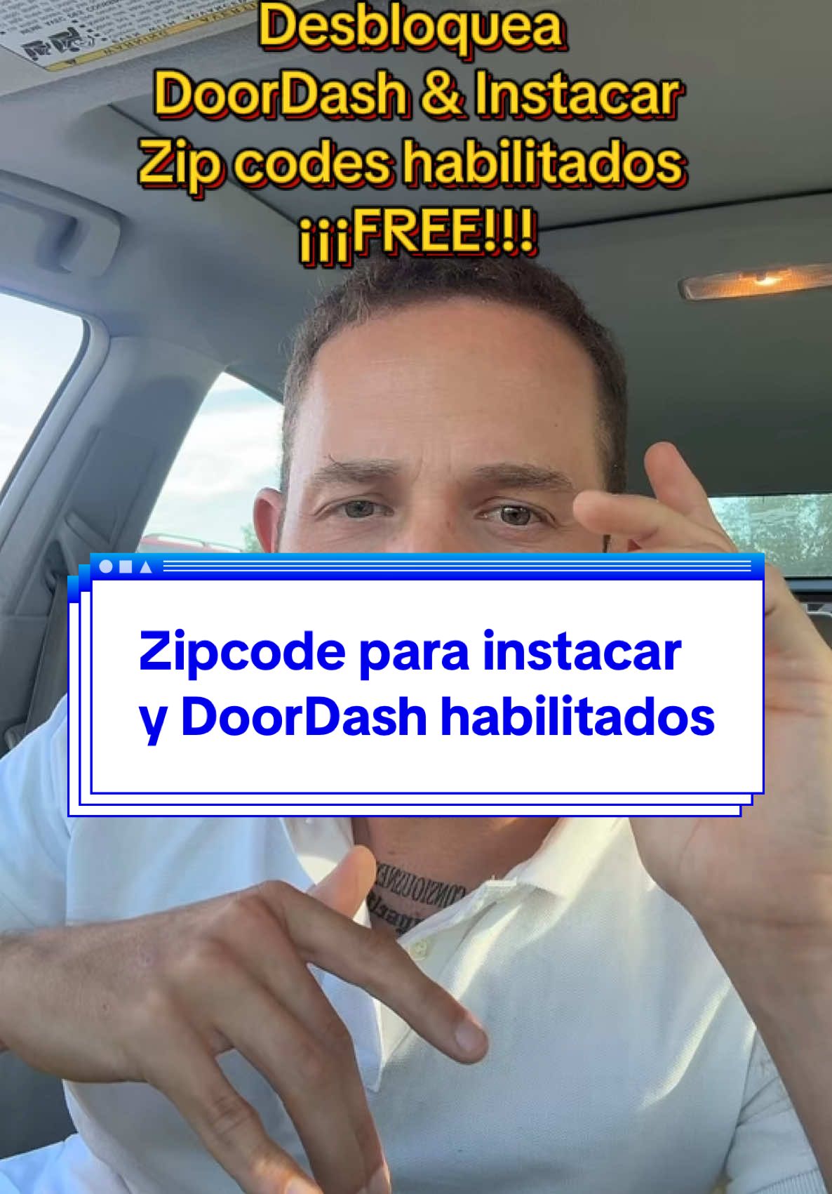 Desbloquea tus aplicaciones instacar y DoorDash completamente gratis zip codes habilitados para su uso Inmediato #greenscreenvideo  #colombianos #bayarea #delivery 