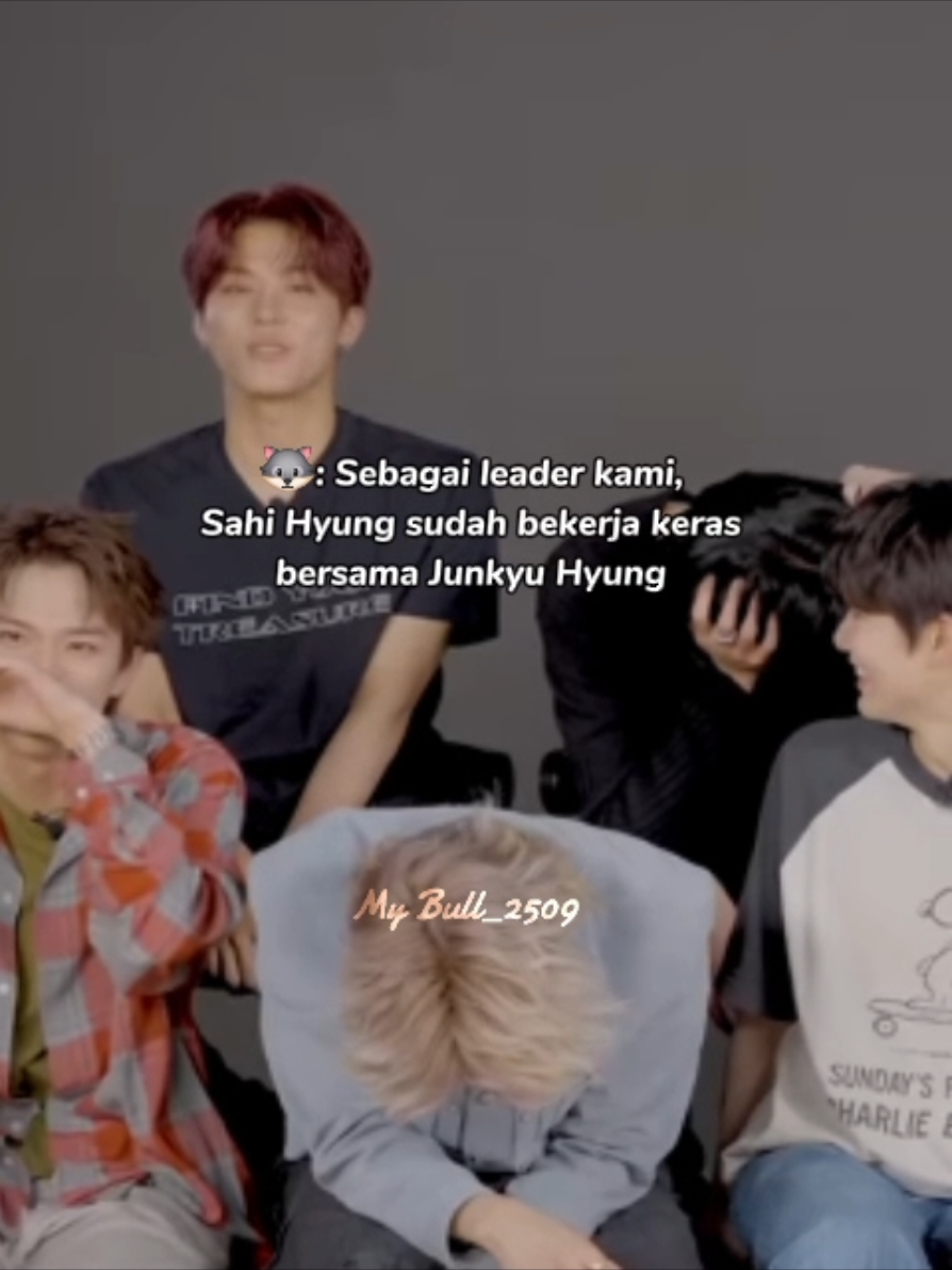 #treasure saling memberi pesan untuk member yg ada disampingnya 🥰 #treasure_yg #sweet #fyp #foryou 
