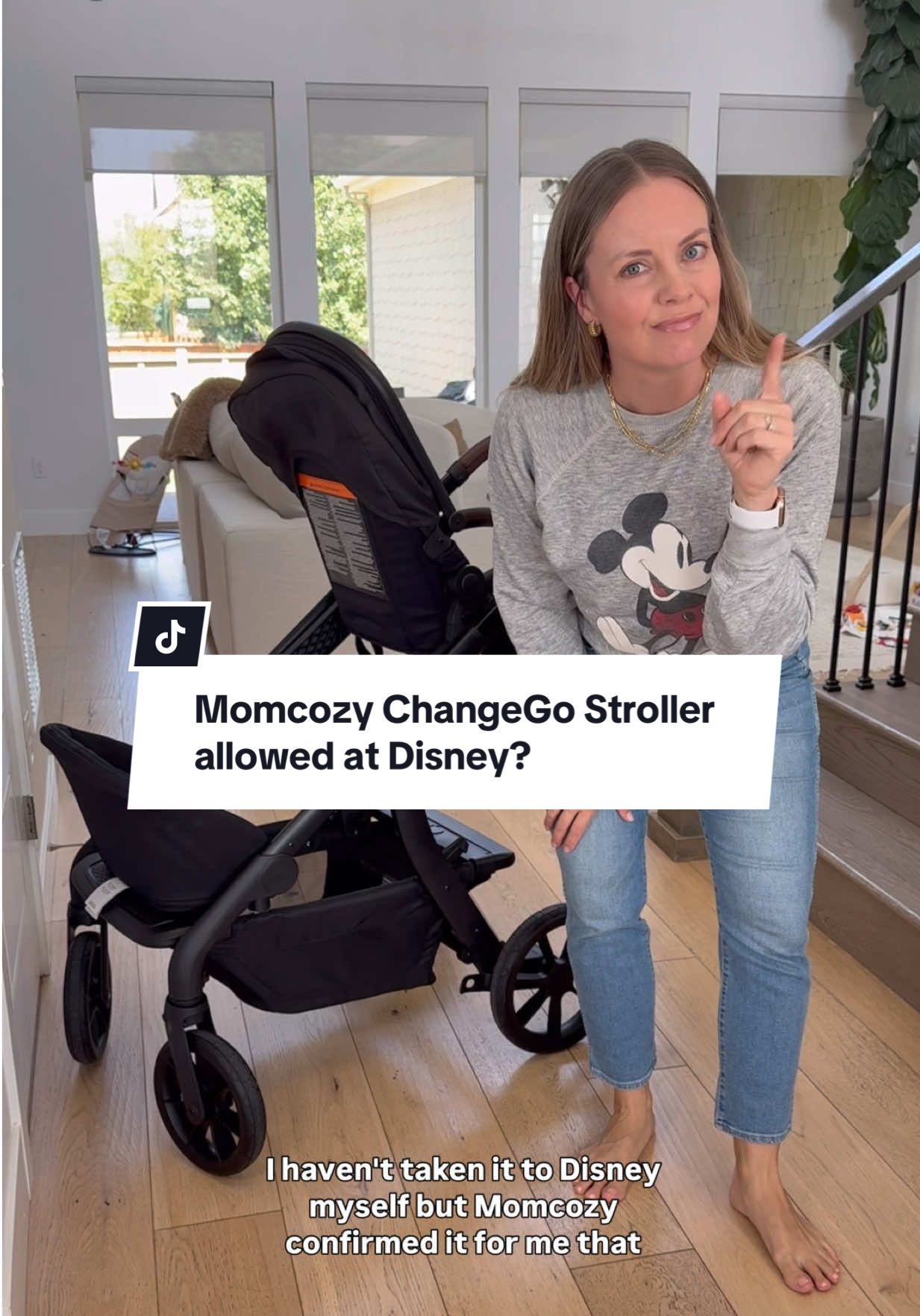 See my linktree for link & use MISTYCODEF at checkout for 15% off! (Discount subject to change) ✨ YES! @Momcozy Official ChangeGo Single-to-Double Stoller is allowed at Disney parks (Momcozy confirmed it for me). #momcozylife #stroller #momcozychangegobabystroller #momcozypartner #disneystroller
