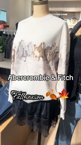 Quiero llevarme todoooo😭😭🥹 fall season 🍁🍂 #fypシ #falldealsforyou #abercrombie 