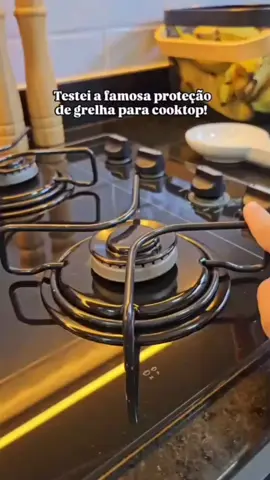 Quer o link desse kit? Comente “quero” que te envio 😍#cooktop #suporteparagrelha #grelhadefogao 