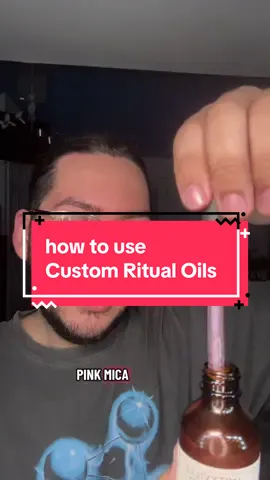 Here’s some ways you can use our Custom Intention Oils. Made for you, by us ✨ #ScentMagick #AmityvilleApothecary #foryou #witchtok #ritualoil 