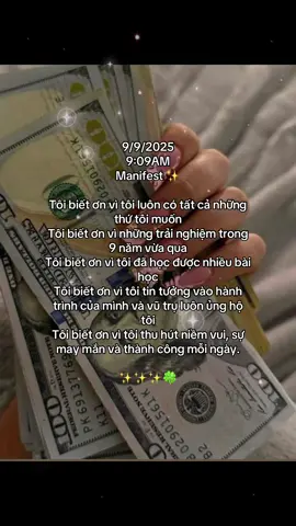 Hãy viết câu manifest của bạn , vũ trụ sẽ đáp lời ✨✨#tiktok #thịnhhành #manifest #congnangluong #lucky 