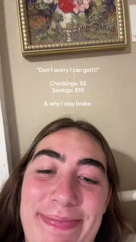 I promise I don’t actually have only $10 in my bank account #fypシ #relatable #same #foryoupage #funny 