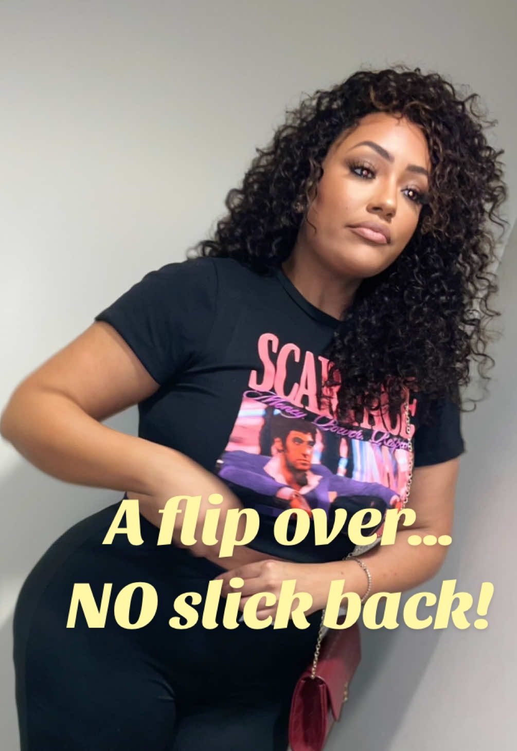 A half wig!!!! Tagged below!  #flipover #hair #curlyhair #halfwig #curls 