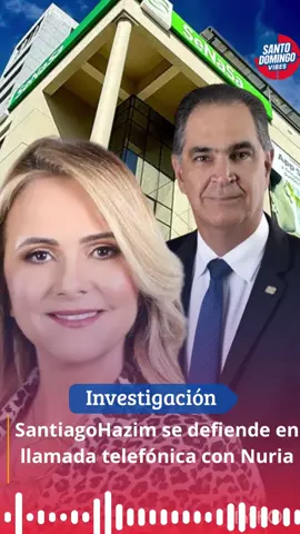 Hazim se defiende en llamada telefónica con Nuria Durante el reportaje, la periodista Nuria Piera logró comunicarse vía telefónica con el director de SENASA, Santiago Hazim, para confrontarlo sobre los contratos y el déficit de la institución. #senasa #Nuria #luisabinader #santiagohazim #republicadominicana 