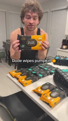 Replying to @Jennifer dude wipes Halloween pumpkin wipes #dudewipes #wipes #wetwipes #flushablewipes #dudewipesformen @dudewipes 