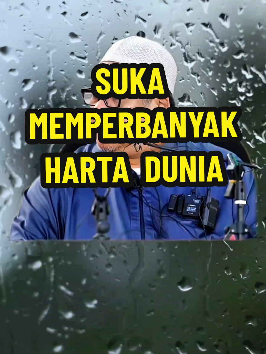 Surah At-Takathur 1-2 (Surah 102, Ayat 1&2)  اَلۡهٰٮكُمُ التَّكَاثُرُۙ‏  Kamu telah dilalaikan (daripada mengerjakan amal bakti) oleh perbuatan berlumba-lumba untuk mendapat dengan sebanyak-banyaknya (harta benda, anak-pinak pangkat dan pengaruh)  حَتّٰى زُرۡتُمُ الۡمَقَابِرَؕ‏  Sehingga kamu masuk kubur.  Cerminan kepada diri kita daripada petikan ayat Al-Quran sebagai peringatan kepada semua. Potongan ceramah pendek dari ceramah agama Ustaz Dato Shamsuri Ahmad  Video penuh YtPMT  #ceramahpendek #ceramahagama  #cermindiri #Quranverses #motivasidiri 