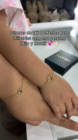 Llenas mi corazón ♥️ 🫶Súper bellas 💕👌🏻😍 #pulveras14k #mamaehija #girls #elegante #women @PAVOI 