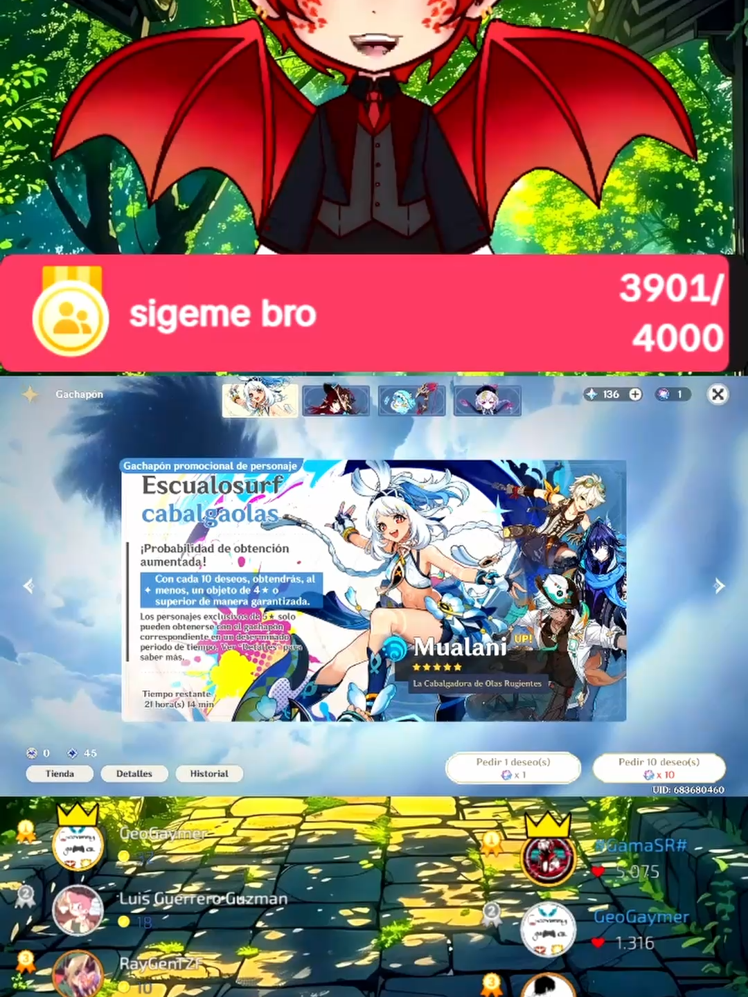 Llego mualani a casa#GenshinImpact #hoyocreators #shinigami_99vt #genshin#genshinimpact33