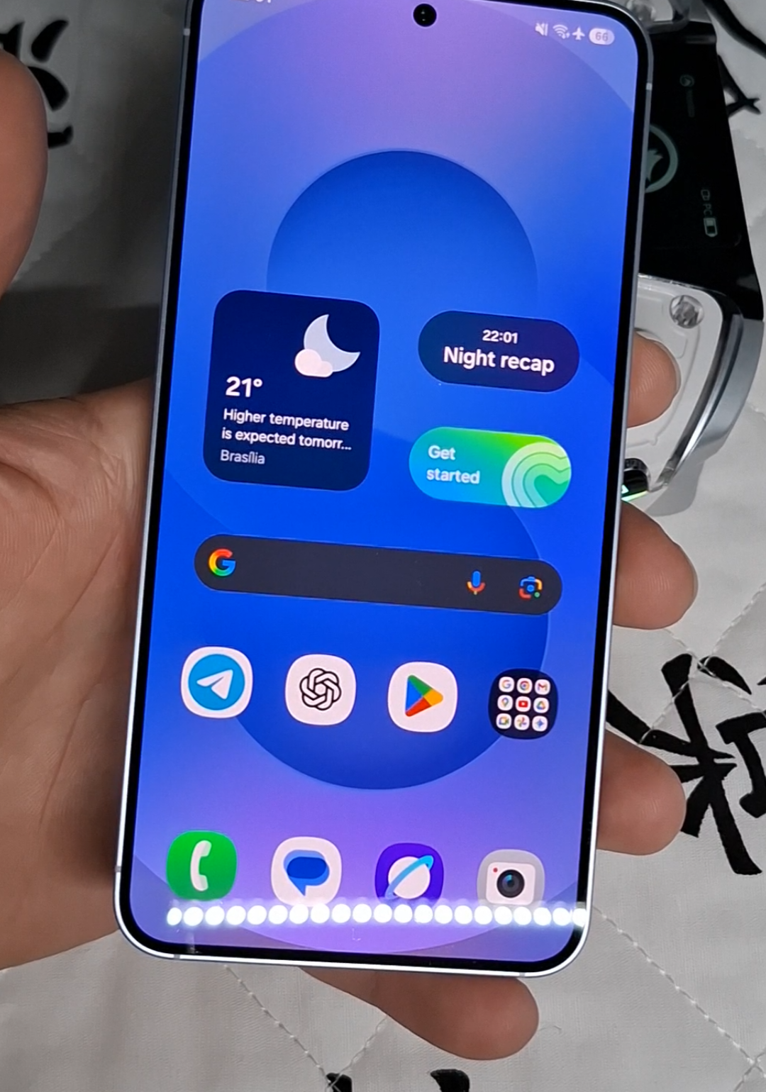 como remover barra de navegação  #samsung #galaxy #oneui7 #s25 #s25ultra 