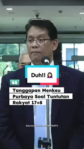I expected competence from a reshuffle. Instead, we got a plot twist on day one 😩 Ketika dengar ada RESHUFFLE, saya excited, kupikir menteri2 tak kompeten dan blunder bakal diganti. “Oh akhirnya pemerintah sadar setelah mendengar aspirasi rakyat”, demikian pikirku. Ketika dengar Ibu Sri Mulyani yang diganti, hati kecilku masih berkata, “OK lah, ibu juga pasti lelah setelah semua kejadian ini. Semoga penggantinya kompeten”.  Sempat terbersit nama Chatib Basri yang mungkin layak menggantikan ibu SMI.  Ketika muncul nama Purbaya Yudhi Sadewa, masih coba positive thinking. Ok lah nanti kita lihat. Kayanya pro market. Tapi sehabis live, liat ini langsung HANCUR HATI saya, menangis buat Indonesia ini. Menteri keuangan adalah jabatan terpenting kedua selain presiden dan wakilnya. Ia adalah nahkoda bagi perekonomian bangsa. Ia harus bisa memberikan kebijakan yang tidak hanya strategis namun juga memikirkan kepentingan banyak pihak, utamanya RAKYAT!! Dibayar dengan uang rakyat, melalui pajak, mengabdi pada rakyat dengan integritas dan seharusnya dengan prinsip kehati2an. #menkeu #breakingnews #purbayayudhisadewa 