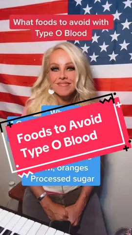 What foods should you avoid with Type O blood? ❤️ #bloodtype #foodtiktok #foodatoavoid 