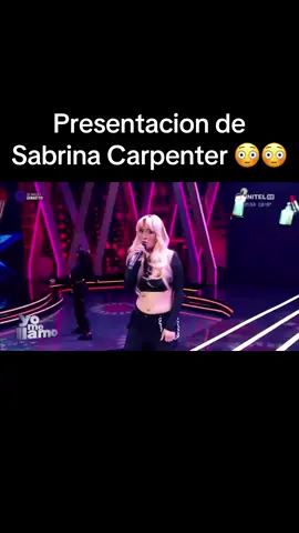 Presentacion de Sabrina Carpenter en #yomellamobolivia