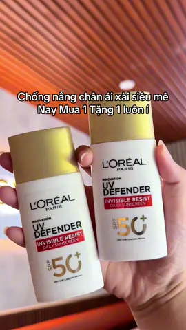 Xài mê lắm luôn #xuhuong #viral #lorealparis #kemchongnang #chamda 