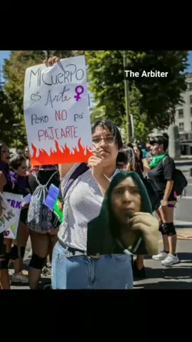 Las feministas y sus carteles... #void #meme #humor #comedia #parati 