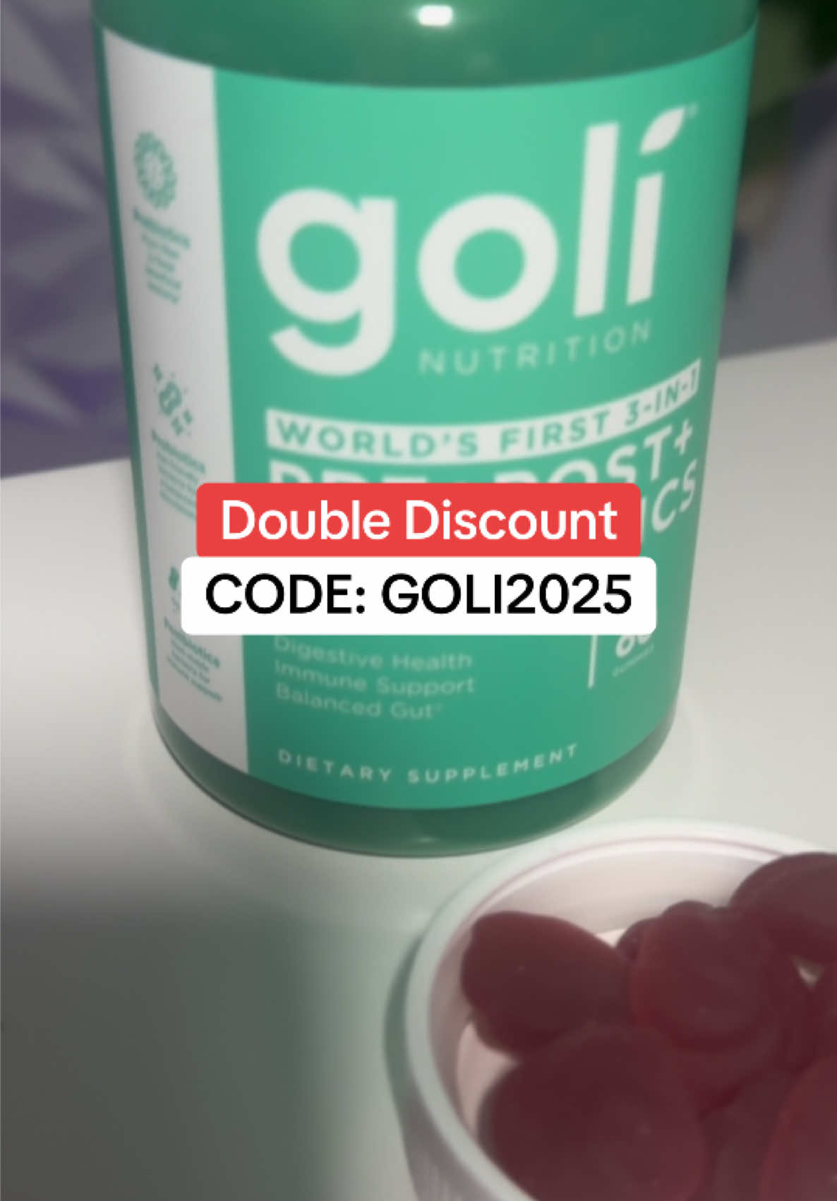 Goli zero sugar trio Trending products flash sale discount women’s products women 30+ women 40+   #guthealth #probiotics #ashwagandha #SuperBrandClub #ViralOnTikTokShop 