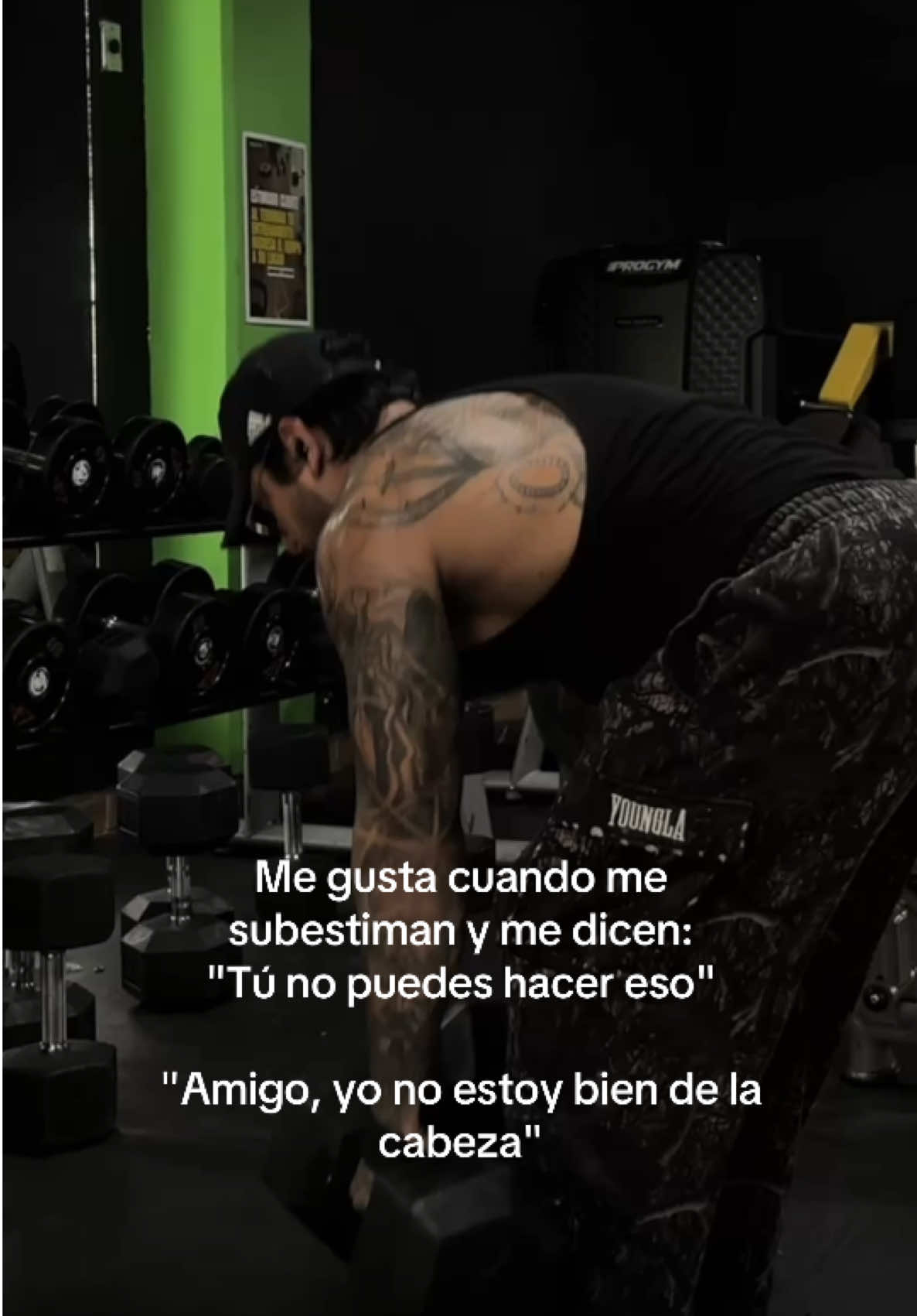 Loco con metas! 💀 #gym #tiktok #GymTok #bodybuilder #gymrat 
