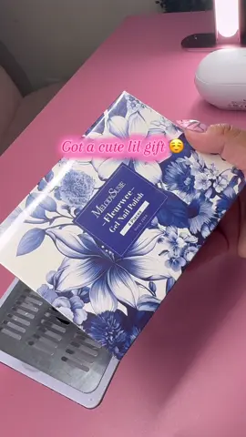 Got this as a gift with my Melody Susie nail lamp 🥰#nails #beginnernailtech #nailtech #fyp #fypシ 