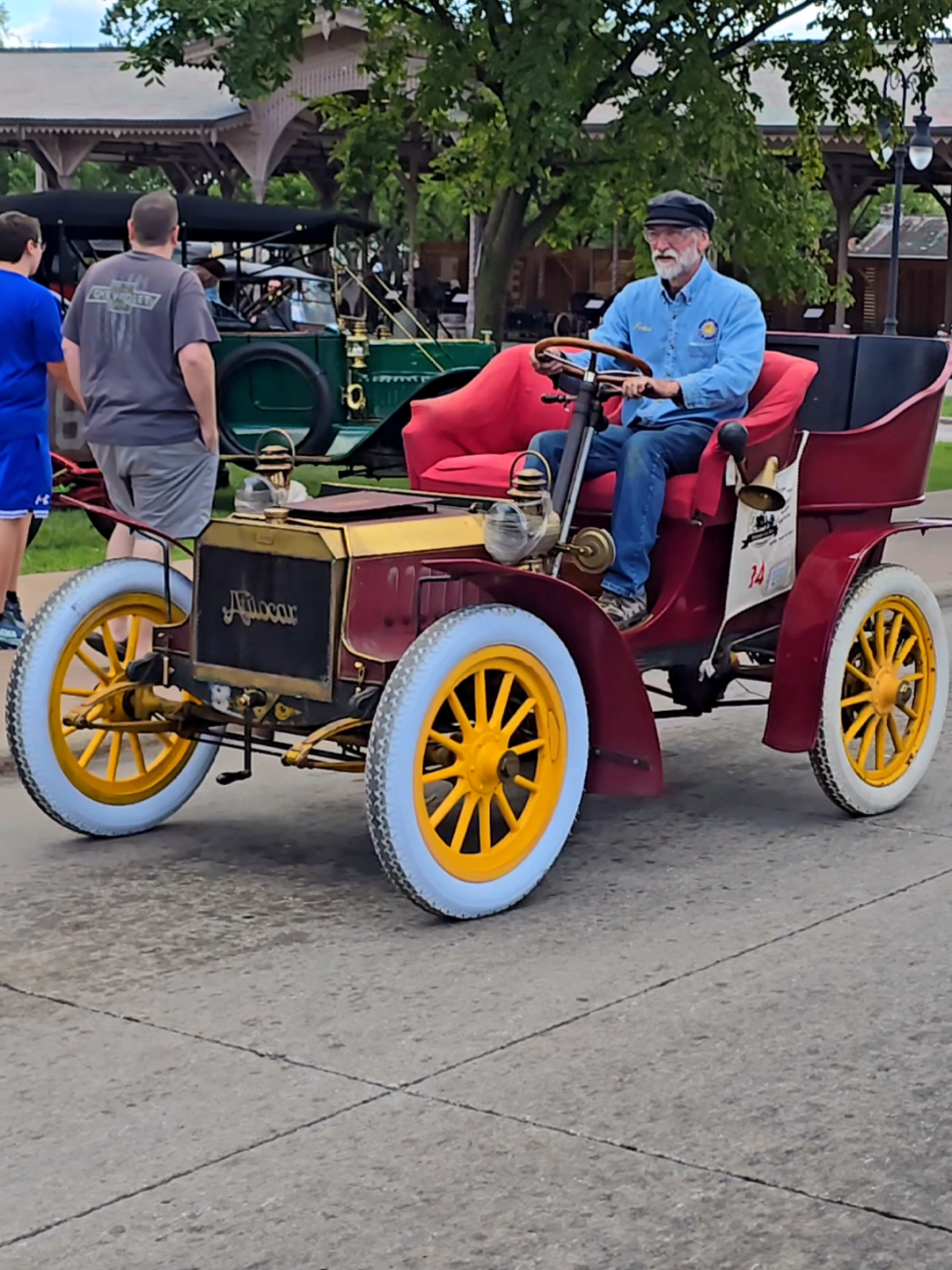 1904 Autocar Type VIII Drive By Engine Sound Old Car Festival Greenfield Village 2025