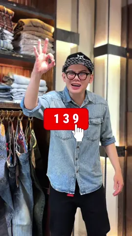 Sơ mi jean giá ngon lên cho anh em #shopgaogovap #shopgao #xuhuong #quanaonam #TOOD 