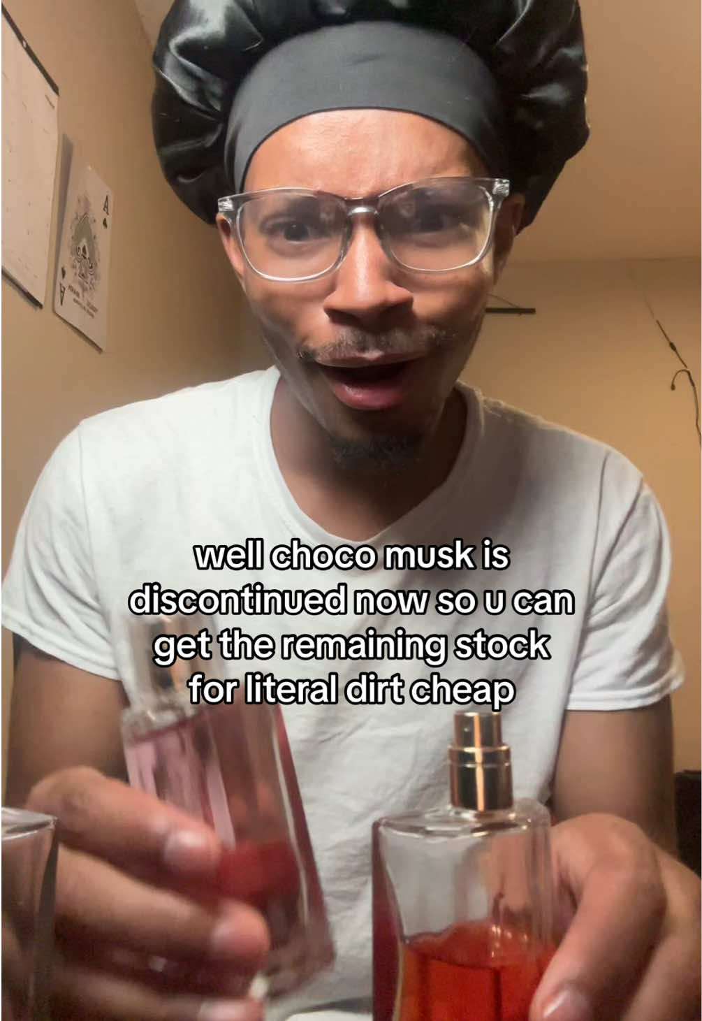 well choco musk is discontinued now so u can get the remaining stock for literal dirt cheap #LanguageLearning #chocomusk 