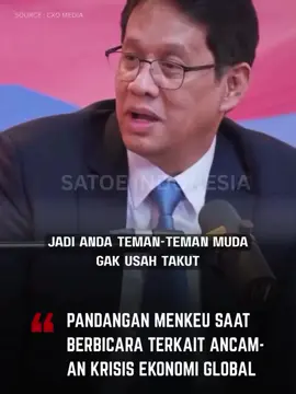 gausah takut kata pak menteri  #menkeu #srimulyani #reshufflekabinet 
