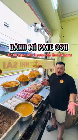 BÁNH MÌ siu PATE 35K có ngon nhì thiệt hông Phú Nhuận ơii #banhmipate #banhmihuymap #kyn99er #phunhuanangi #banhmi 