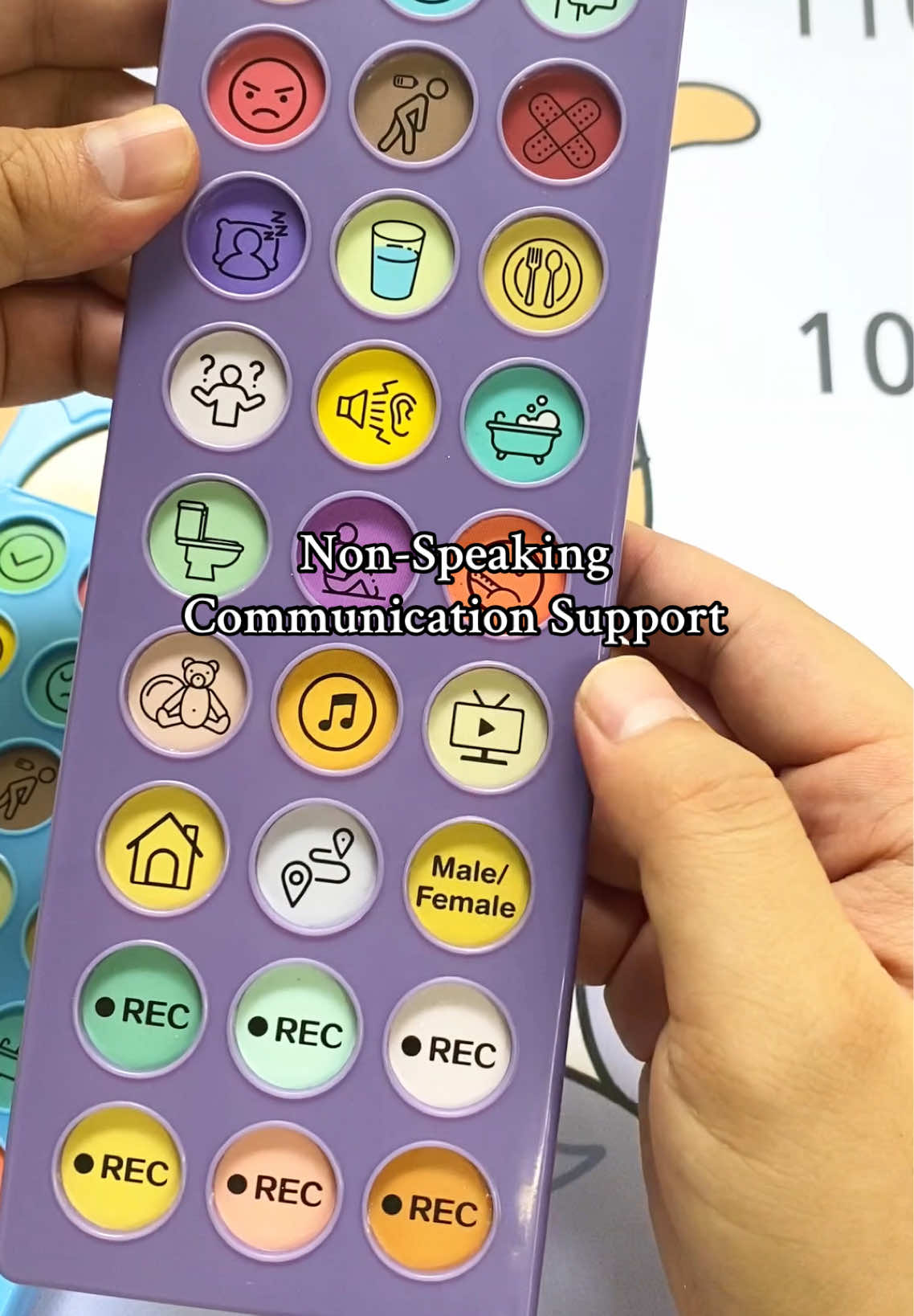 This communication device is a game changer🥳whether your child is nonspeaking, shy or just starting school- thia help thems express needa and emotiona clearly and confidently#communicationmatters #aacdevice #nonspeaking #nonverbalcommunication #autismsupport #aac #joyrealtoys