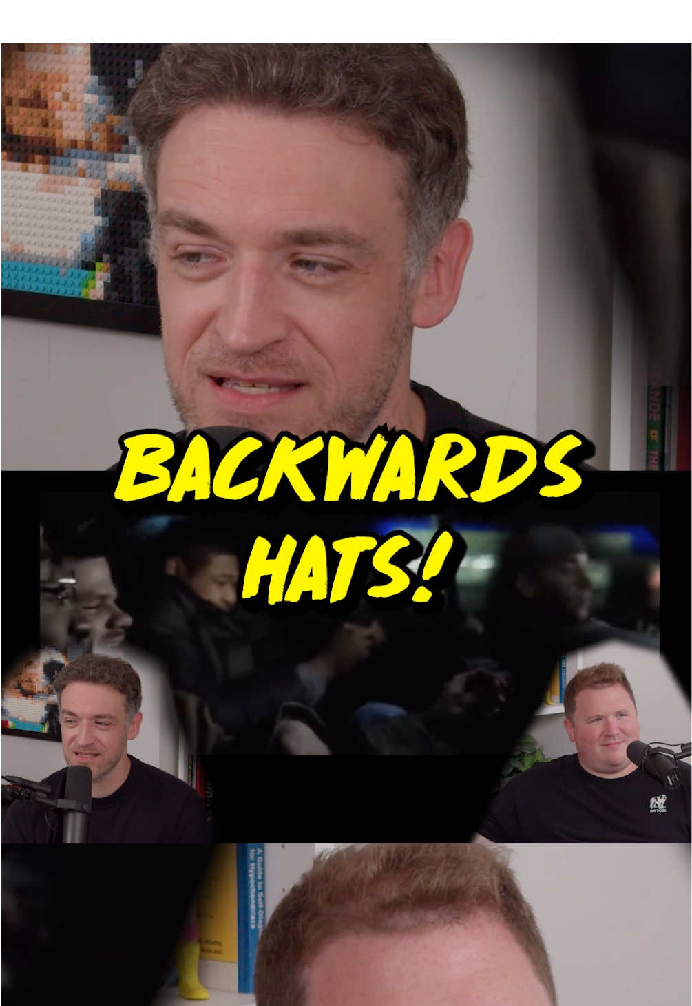 Backwards hats in your 30s with @Brendan Sagalow 