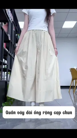 Quần váy dài ống rộng cạp chun #quanvayongrong #phoidocostyle #viral  @Phối Đồ Có Style  @Phối Đồ Có Style  @Phối Đồ Có Style 