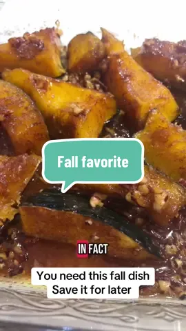 Butter. Pecans. Cinnamon. 🤤 Who knew acorn squash could taste like fall dessert in disguise? This one’s a keeper!  Sweet & Savory Roasted Acorn Squash Ingredients 	•	1 acorn squash, cut into cubes 	•	4 tbsp (½ stick) butter, melted 	•	2–3 tbsp brown sugar substitute 	•	½ tsp pink sea salt 	•	¼ cup chopped pecans 	•	½ tsp ground cinnamon Instructions 	1.	Preheat oven to 450°F. 	2.	Cut acorn squash into bite-sized cubes and place in a casserole dish. 	3.	Drizzle melted butter over the squash. 	4.	Sprinkle with brown sugar substitute, pink sea salt, cinnamon, and pecans. 	5.	Toss gently to coat. 	6.	Bake uncovered until fork-tender, about 25–30 minutes. 	7.	Serve warm and enjoy this cozy side dish! Save this recipe for when you need something easy, cozy, and oh-so-delicious. #HealthyComfortFood #LowCarbRecipes #EasyKetoEats #CozyFallVibes #WhatsForDinner