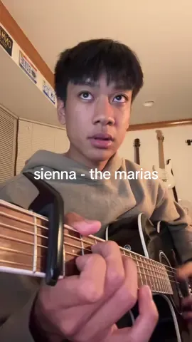 please tell me not to go😢💔 #guitar #cover #themarias #sienna #singer @themarias 