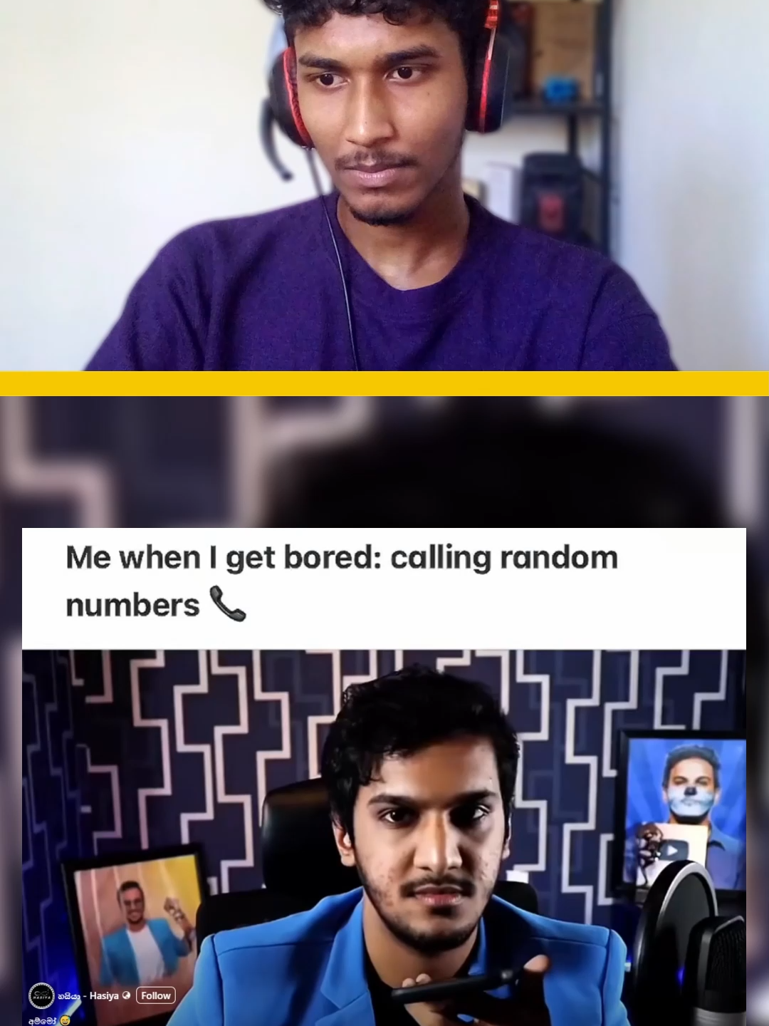 Calling random number 📞 #lwizreactions #sinhalareaction #sinhalameme #reactions #fypシ゚ #viral